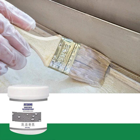 Transparent rubber paste