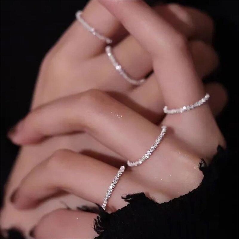 Silver Starlight Ring