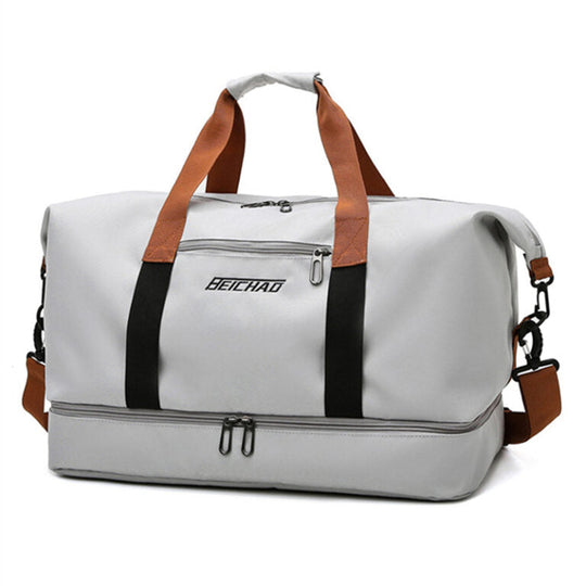 Travel and Sports Bag - Convenient Bag for Vacation, Sports, Weekend Getaways or Day Trips - for Men and Women