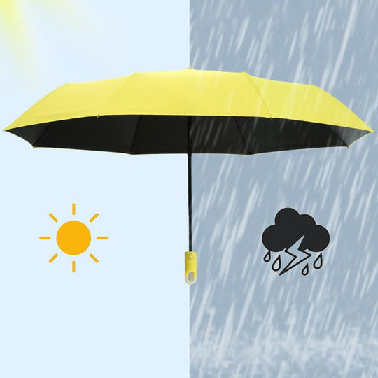 Automatic Foldable Umbrella – Triple-Folding &amp; Windproof