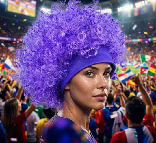 Supporter Pruik Comfortabele Hoofdband - Fan Accessoire voor WK
