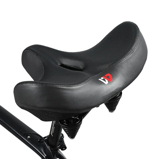 Wide Bicycle Saddle – Shock-Absorbing Ergonomic Design