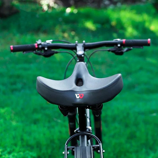Wide Bicycle Saddle – Shock-Absorbing Ergonomic Design