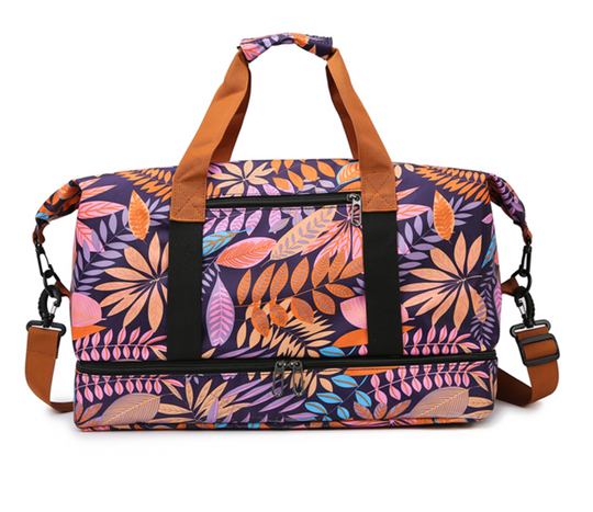 Travel and Sports Bag - Convenient Bag for Vacation, Sports, Weekend Getaways or Day Trips - for Men and Women