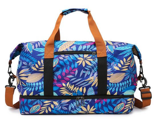 Travel and Sports Bag - Convenient Bag for Vacation, Sports, Weekend Getaways or Day Trips - for Men and Women