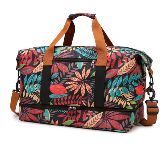 Travel and Sports Bag - Convenient Bag for Vacation, Sports, Weekend Getaways or Day Trips - for Men and Women