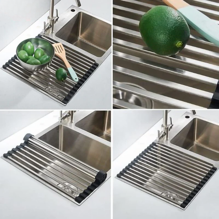 Foldable Dish Drying Rack for the Sink