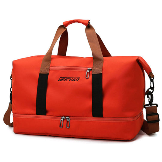 Travel and Sports Bag - Convenient Bag for Vacation, Sports, Weekend Getaways or Day Trips - for Men and Women