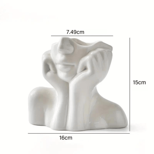 Vaso in ceramica unico e moderno