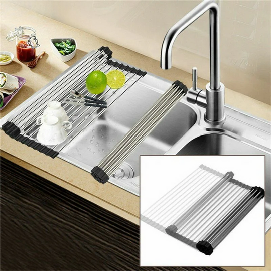 Foldable Dish Drying Rack for the Sink