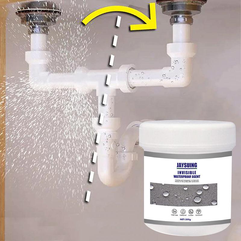 Transparent rubber paste