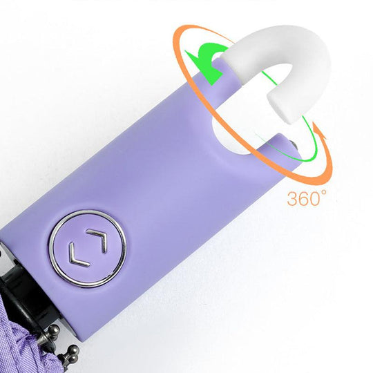 Automatic Foldable Umbrella – Triple-Folding &amp; Windproof