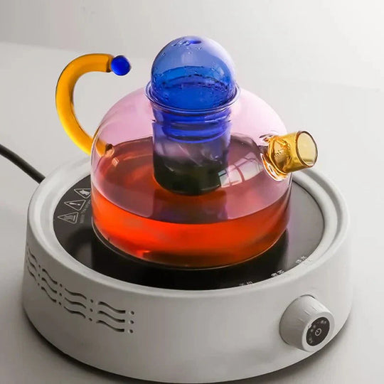 Elegant Glass Teapot | Stylish Tea Brewer