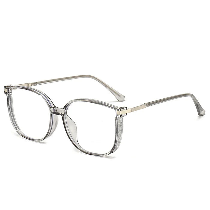 Large-Frame Reading Glasses for Women | Metal-Detail Fashion Eyewear