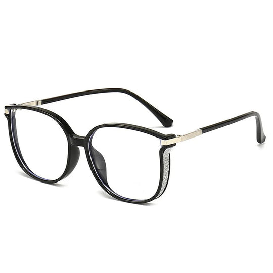 Large-Frame Reading Glasses for Women | Metal-Detail Fashion Eyewear