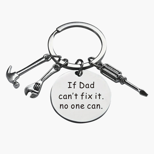 Dad Tool Design Keychain – Father's Day Gift
