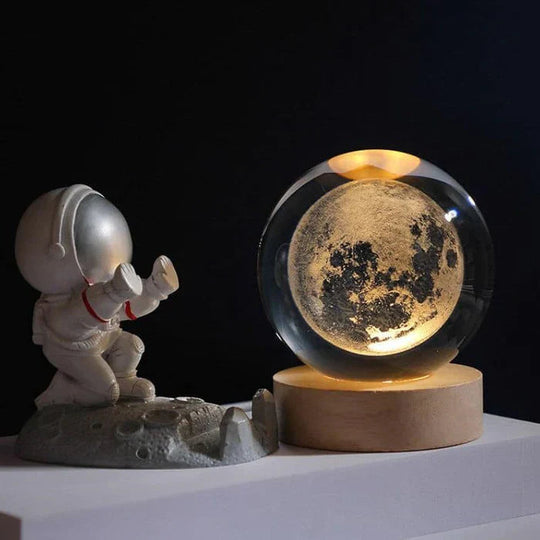 Glowing LED Orb | Rechargeable Lamp for Ambient Lighting
