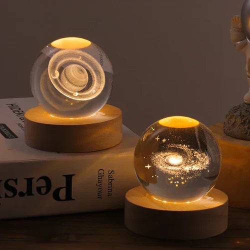 Glowing LED Orb | Rechargeable Lamp for Ambient Lighting