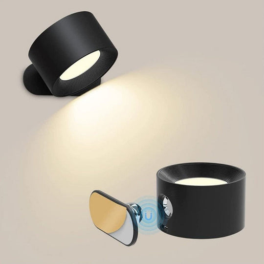 Wireless Wall Lamp | Self-Adhesive Rechargeable Lamp with Adjustable Head