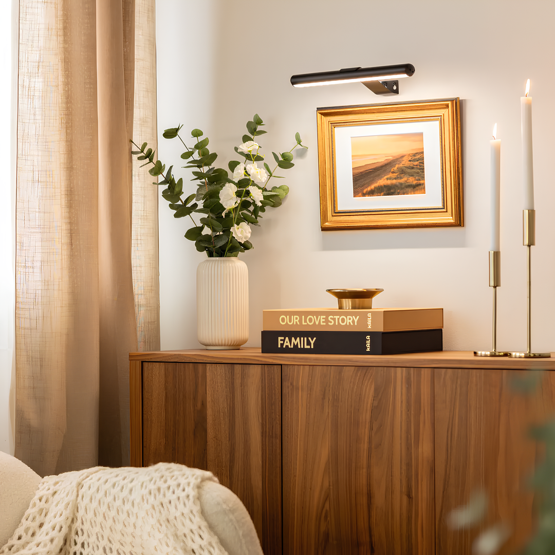 Wireless Rechargeable Picture Light | Cordless Wall Lighting for Artwork