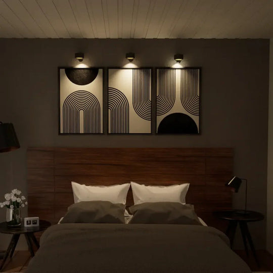 Wireless Wall Lamp | Self-Adhesive Rechargeable Lamp with Adjustable Head