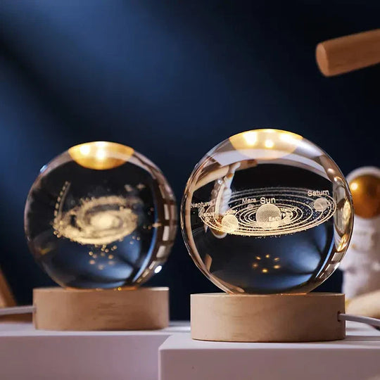 Glowing LED Orb | Rechargeable Lamp for Ambient Lighting