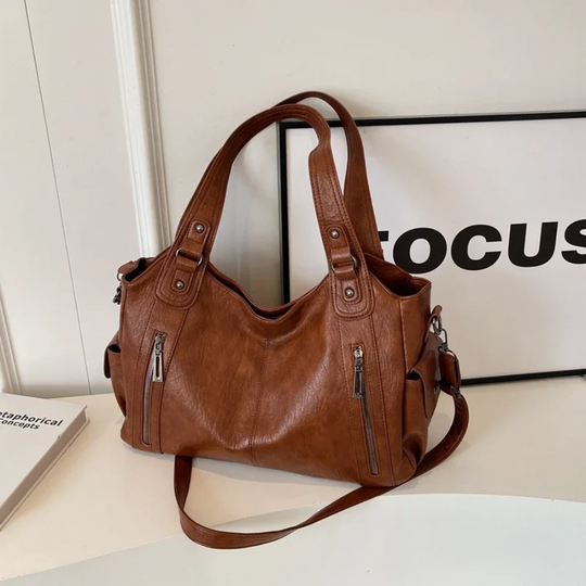 Moderna borsa a tracolla | borsa da lavoro capiente con più scomparti