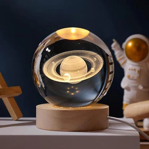 Glowing LED Orb | Rechargeable Lamp for Ambient Lighting