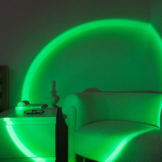 Sunset Projector Lamp | Golden Aesthetic Ambient Light for Room Decoration