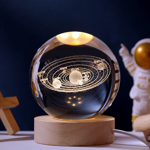 Glowing LED Orb | Rechargeable Lamp for Ambient Lighting