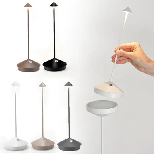 Lampada da tavolo LED wireless | Lampada da scrivania senza fili e portatile