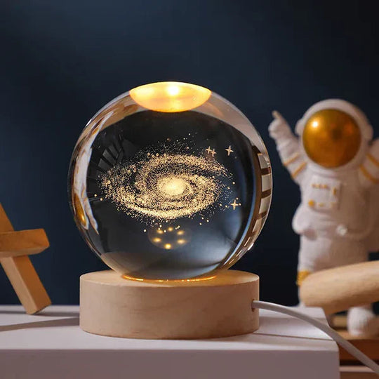Glowing LED Orb | Rechargeable Lamp for Ambient Lighting