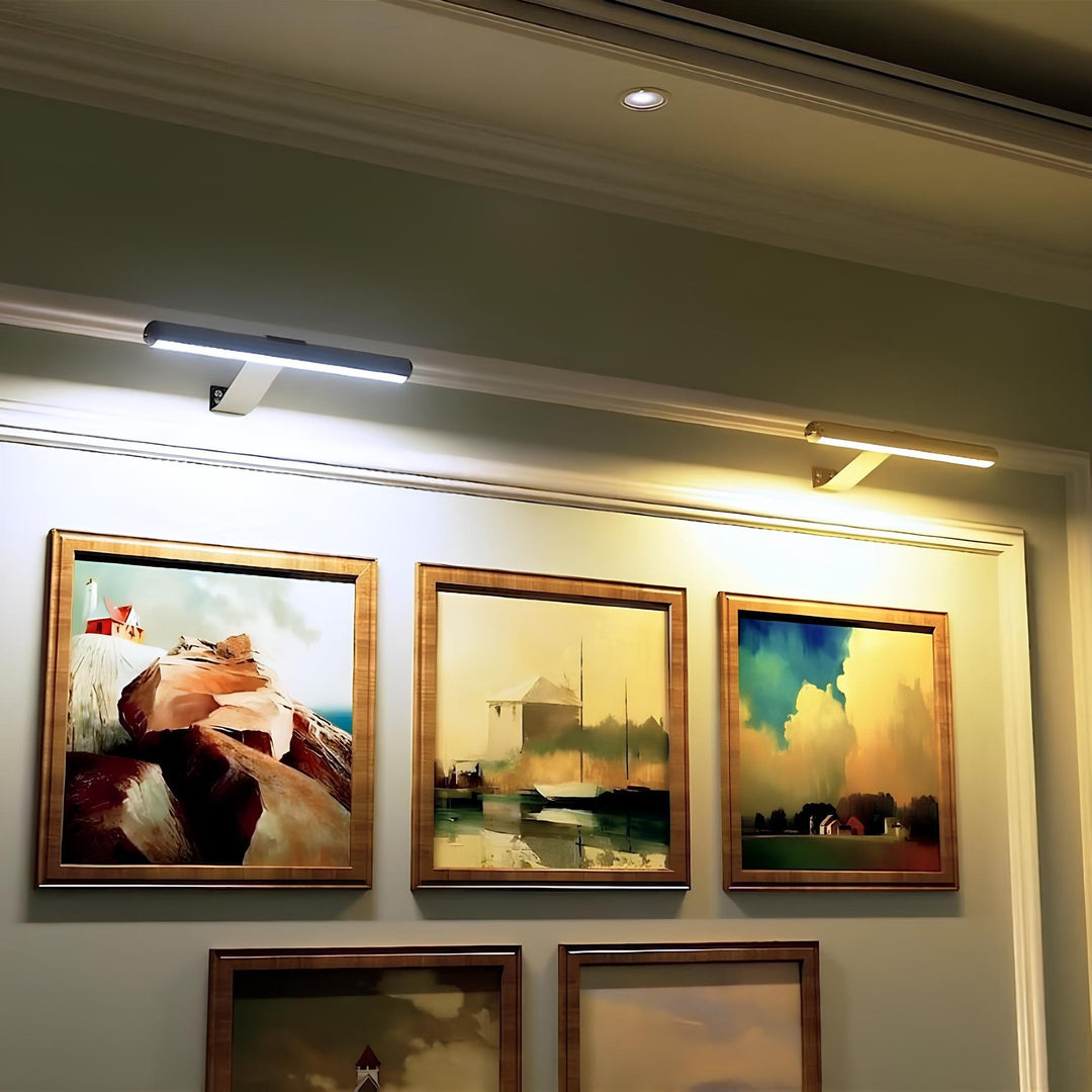 Wireless Rechargeable Picture Light | Cordless Wall Lighting for Artwork