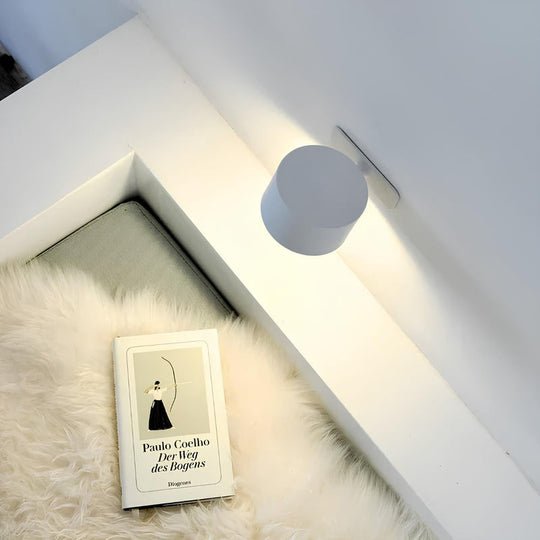 Wireless Wall Lamp | Self-Adhesive Rechargeable Lamp with Adjustable Head