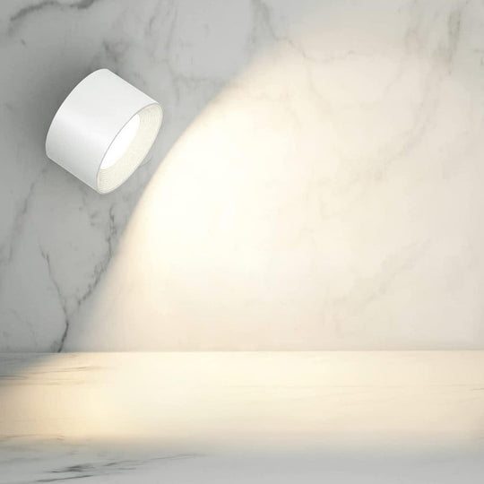 Wireless Wall Lamp | Self-Adhesive Rechargeable Lamp with Adjustable Head