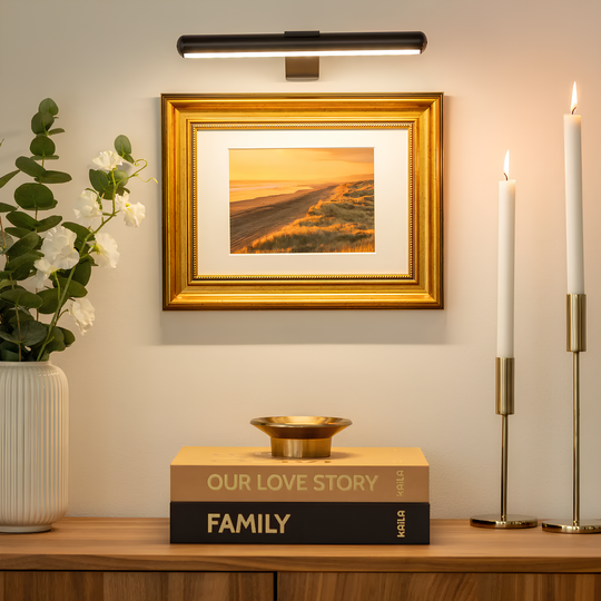 Wireless Rechargeable Picture Light | Cordless Wall Lighting for Artwork