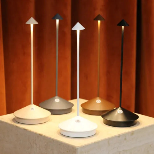 Lampada da tavolo LED wireless | Lampada da scrivania senza fili e portatile