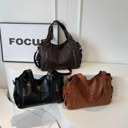 Moderna borsa a tracolla | borsa da lavoro capiente con più scomparti