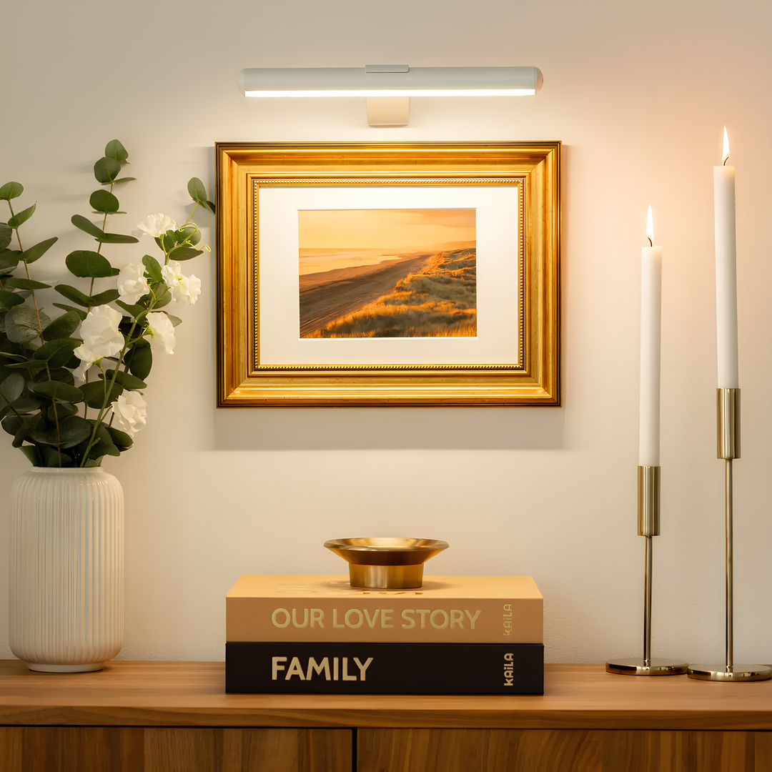 Wireless Rechargeable Picture Light | Cordless Wall Lighting for Artwork