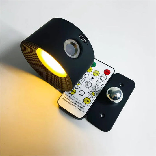 Wireless Wall Lamp | Self-Adhesive Rechargeable Lamp with Adjustable Head