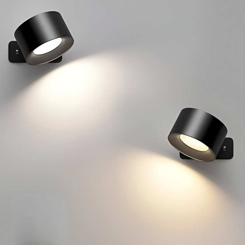 Wireless Wall Lamp | Self-Adhesive Rechargeable Lamp with Adjustable Head