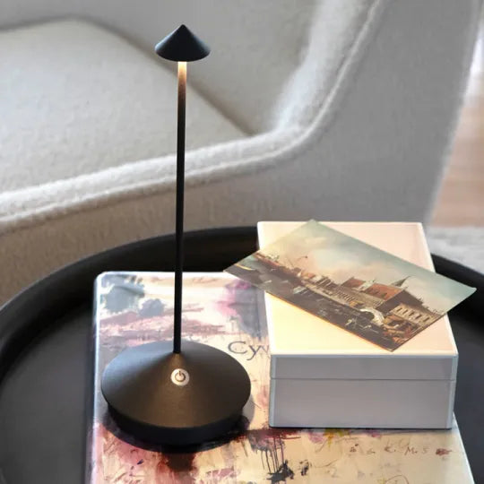 Lampada da tavolo LED wireless | Lampada da scrivania senza fili e portatile