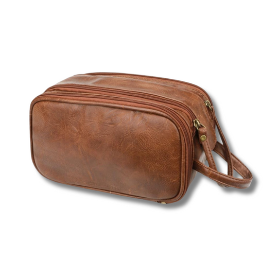 Beauty case da toilette – Multi-scomparto, borsa portatile per la cura e la rasatura