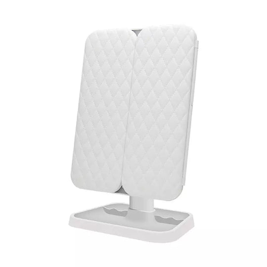 Tripod LED-Lit Makeup Mirror | Adjustable Cosmetic Tabletop Mirror