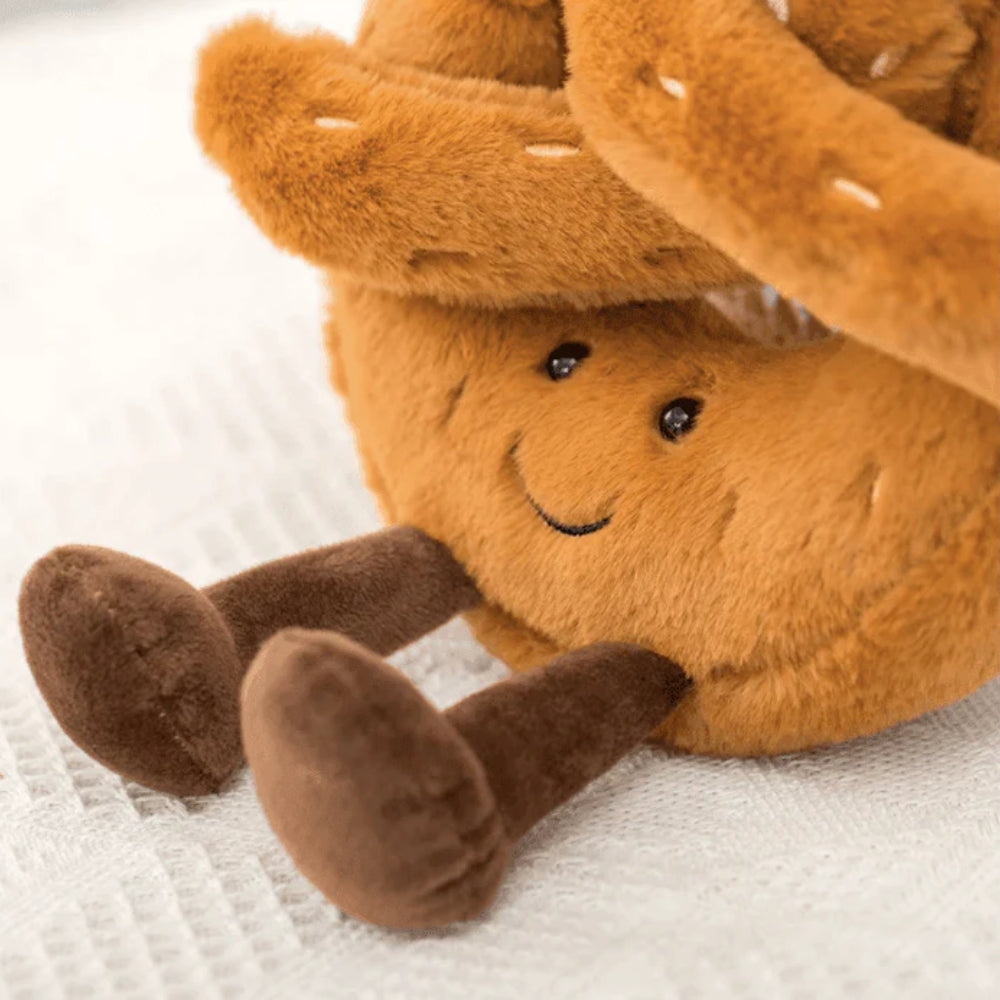 Divertente peluche a forma di pane | Simpatica baguette imbottita