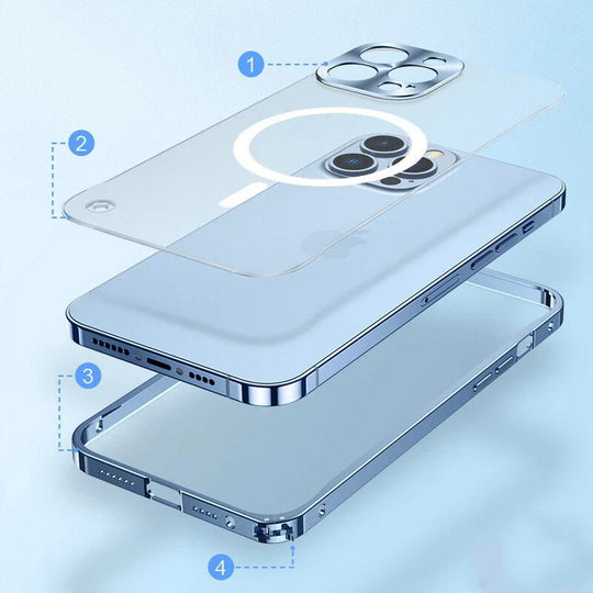 Portacarte magnetico MagSafe | Supporto portafoglio sottile per iPhone