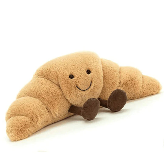 Divertente peluche a forma di pane | Simpatica baguette imbottita