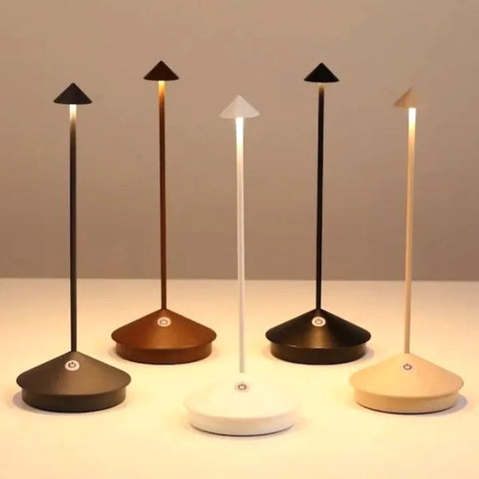 Lampada da tavolo LED wireless | Lampada da scrivania senza fili e portatile