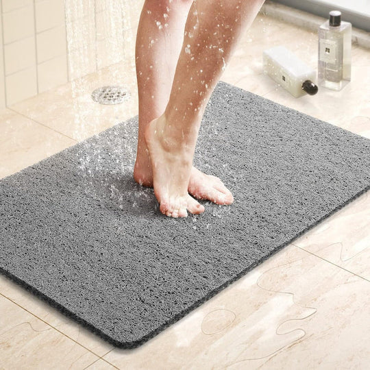 Non-Slip Shower Mat | Quick-Drying &amp; Hygienic Bath Mat with Drainage Design