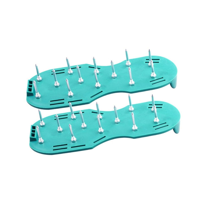 Spiked Lawn Aerator Shoes | Garden Footwear for Lawn Maintenance
